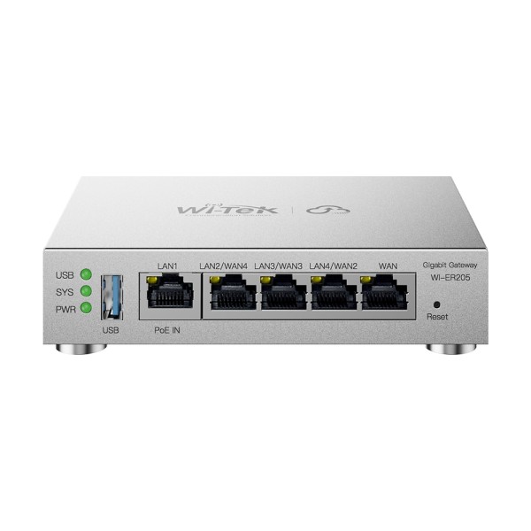 Контролер точок доступу AP / гігабітний VPN-маршрутизатор Wi-Tek WI-ER205