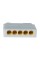 PoE-розширювач на DIN-рейку NVC-POE 4/1000 DIN