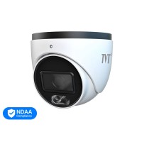 IP-відеокамера 2Mp TVT TD-9524S4L-C(D/PE/AW1) White 2.8mm, ІЧ+LED-підсвічування, з мікрофоном