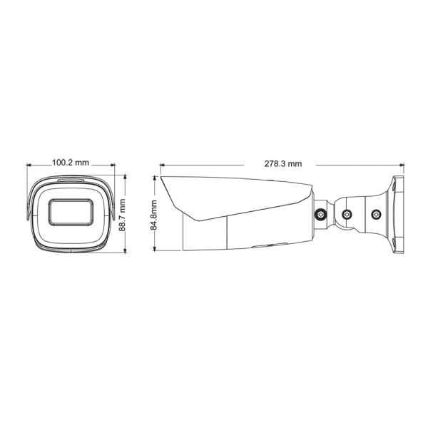 IP-відеокамера 2Mp TVT TD-9423A3BH-A-LR (D/AZ/PE/AR5) 2.8-12mm з розпізнаванням номерів