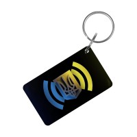 Ключ-брелок Mifare Proximity-key MIFARE PLUS S2K 7B epoxy прямокутний 30*50 мм