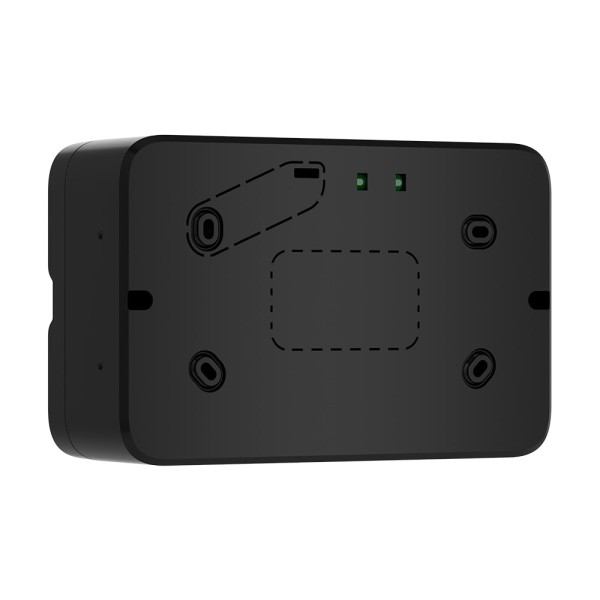 Бездротовий адресний модуль подвійного вводу/виводу Ajax EN54 I/O Module (2X2) Black для пожежної сигналізації