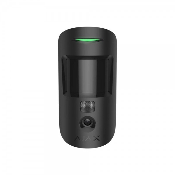 Комплект бездротової сигналізації Ajax: StarterKit Cam з 2G та Ethernet + датчик руху з камерою MotionCam, чорний