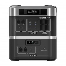 Комплект резервного живлення Oukitel на 4096 Вт·год: зарядна станція BP2000E PRO (2048 Вт·год / 3600 Вт) та додаткова батарея B2000 (2048 Вт·год)