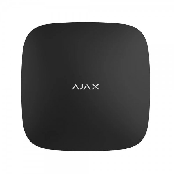 Комплект бездротової сигналізації Ajax: StarterKit з 2G та Ethernet + розумна розетка Socket (type F) Jeweller, чорний