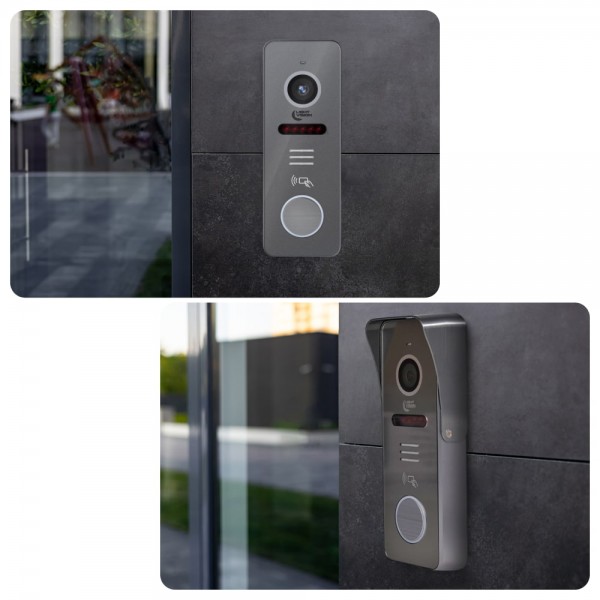 Комплект відеодомофона Light Vision з електрозамком: домофон 7
