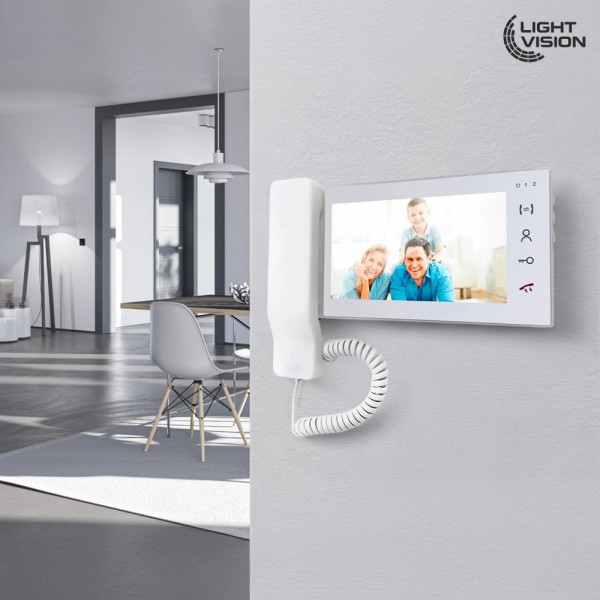 Комплект відеодомофона Light Vision: відеодомофон 7